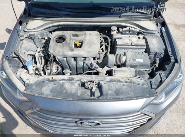 KMHD84LF3HU297198 2017 HYUNDAI ELANTRA Gray Rear view
