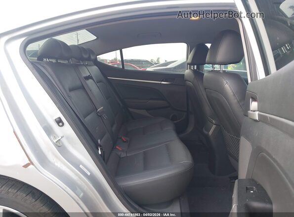 KMHD84LF3LU960813 2020 HYUNDAI ELANTRA Silver VIN կոդի պիտակի տեսք