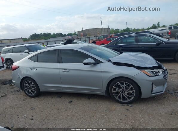 KMHD84LF3LU960813 2020 HYUNDAI ELANTRA Silver Սալոնի հետևի տեսք
