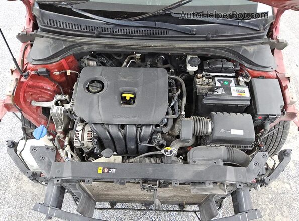 KMHD84LF4KU864025 2019 HYUNDAI ELANTRA Red 