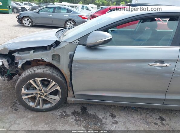 KMHD84LF5HU329939 2017 HYUNDAI ELANTRA Gray 