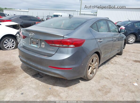 KMHD84LF5HU329939 2017 HYUNDAI ELANTRA Gray 