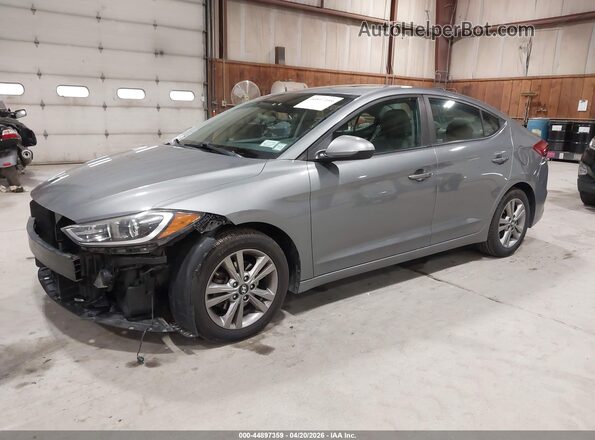 KMHD84LF5JU567098 2018 HYUNDAI ELANTRA Gray 