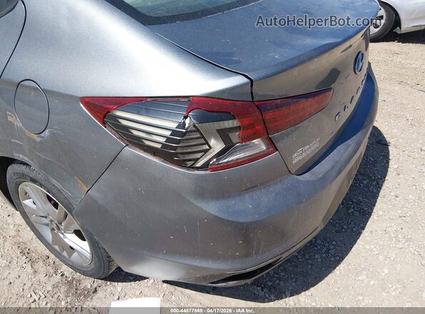 KMHD84LF5KU797435 2019 HYUNDAI ELANTRA Gray 