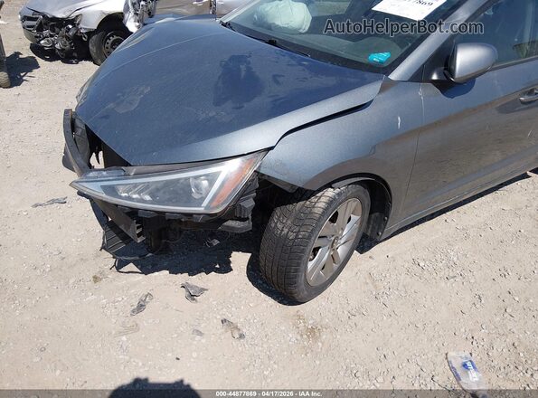 KMHD84LF5KU797435 2019 HYUNDAI ELANTRA Gray 