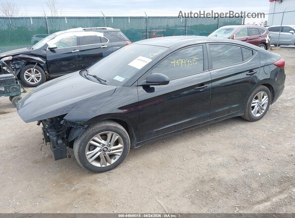 KMHD84LF5KU885885 2019 HYUNDAI ELANTRA Black Front left
