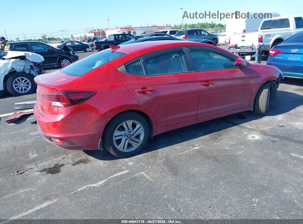 KMHD84LF5LU044876 2020 HYUNDAI ELANTRA Red Tył prawy
