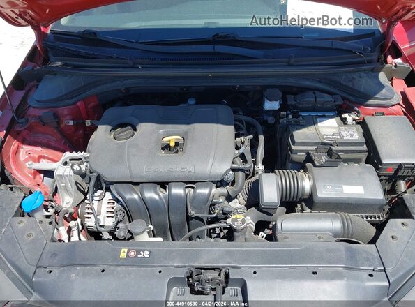 KMHD84LF6KU780031 2019 HYUNDAI ELANTRA Red Հետևի տեսք