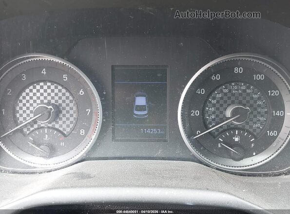 KMHD84LF6KU889203 2019 HYUNDAI ELANTRA Silver Widok tylnych siedzeń