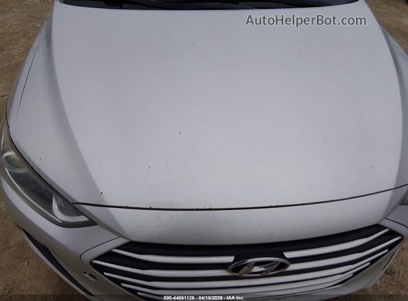 KMHD84LF9JU505381 2018 HYUNDAI ELANTRA Silver 
