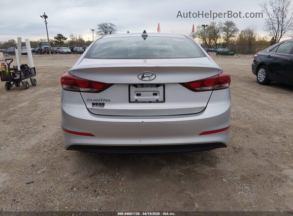 KMHD84LF9JU505381 2018 HYUNDAI ELANTRA Silver 