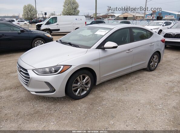 KMHD84LF9JU505381 2018 HYUNDAI ELANTRA Silver Przód lewy