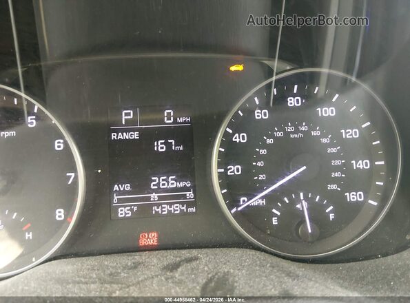 KMHD84LFXHU210509 2017 HYUNDAI ELANTRA Silver 