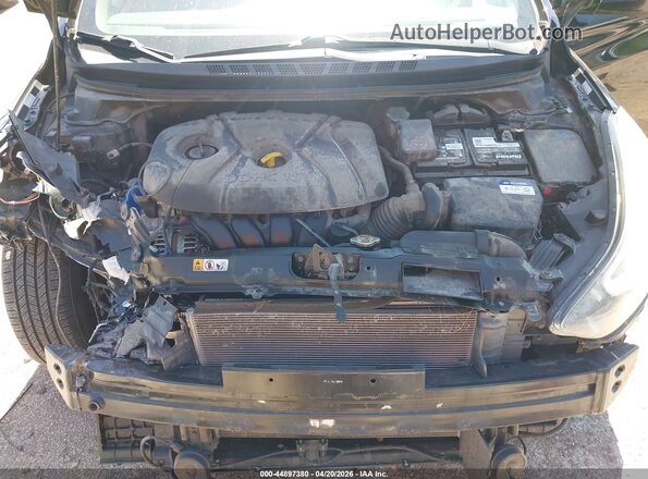 KMHDH4AE5GU545461 2016 HYUNDAI ELANTRA Black Vista trasera