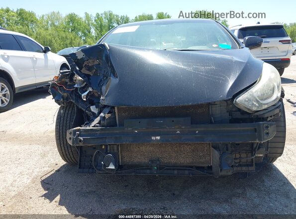 KMHDH4AE5GU545461 2016 HYUNDAI ELANTRA Black Vista interior trasera