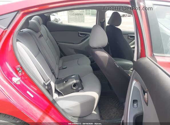 KMHDH4AE9GU589026 2016 HYUNDAI ELANTRA Burgundy VIN კოდის სტიკერის ხედი