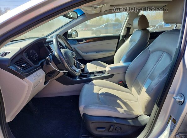KMHE34L38KA093255 2019 HYUNDAI SONATA Gray 