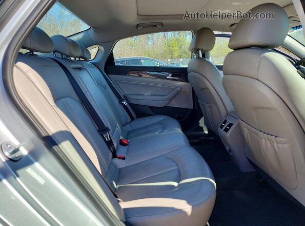 KMHE34L38KA093255 2019 HYUNDAI SONATA Gray 