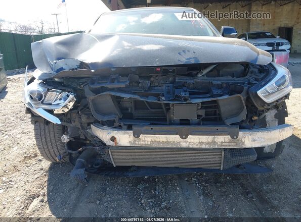 KMHG34JAXHU025198 2017 GENESIS G90 Черный Вид спереди