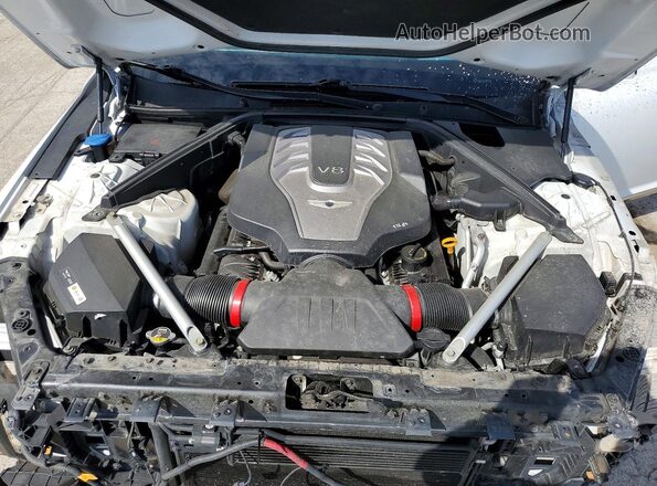 KMHG54JH0HU024892 2017 GENESIS G90 White Սալոնի հետևի տեսք