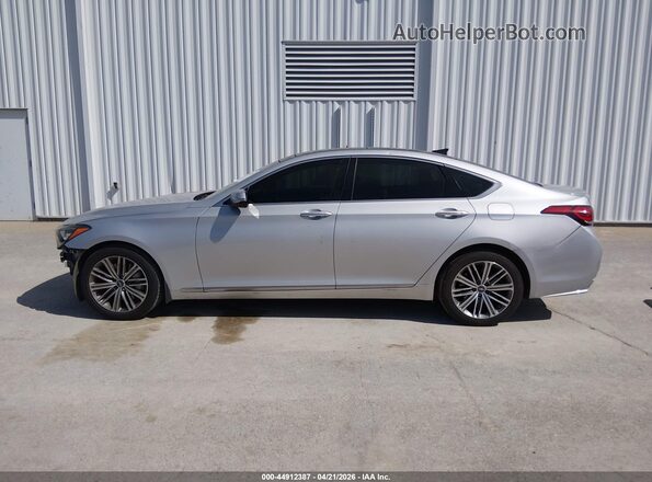 KMHGN4JE3JU239159 2018 GENESIS G80 Silver Панорамний вид салону 360°