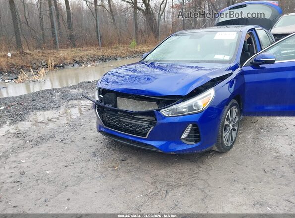 KMHH35LE1KU110397 2019 HYUNDAI ELANTRA GT Blue Вид спереду