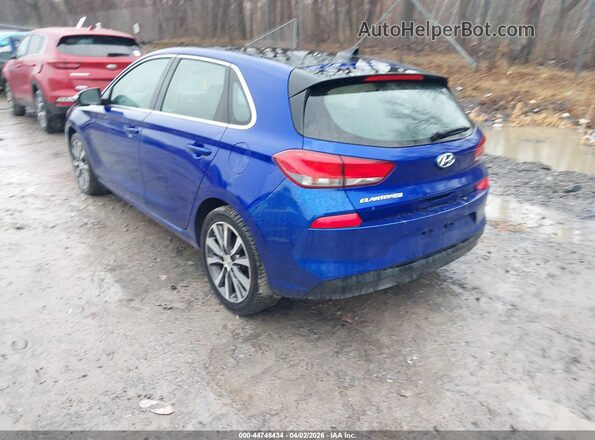 KMHH35LE1KU110397 2019 HYUNDAI ELANTRA GT Blue Задня ліва чверть