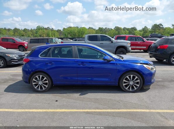 KMHH35LE2KU093979 2019 HYUNDAI ELANTRA GT Blue Vista interior trasera