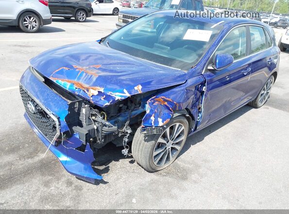KMHH35LE2KU093979 2019 HYUNDAI ELANTRA GT Blue Vista frontal