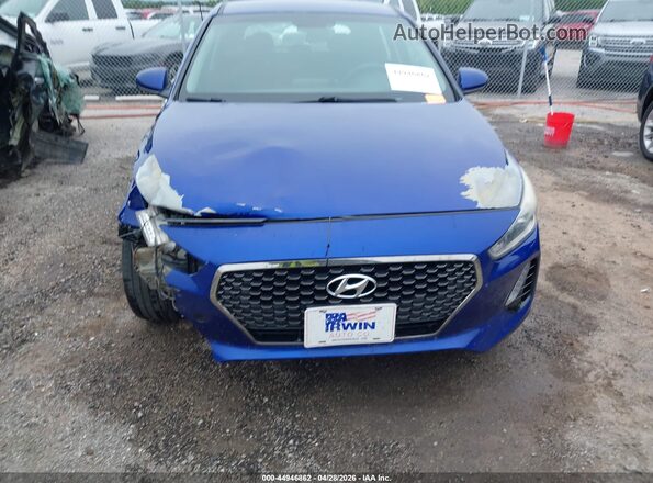 KMHH35LE4KU088797 2019 HYUNDAI ELANTRA GT Blue Widok zestawu wskaźników