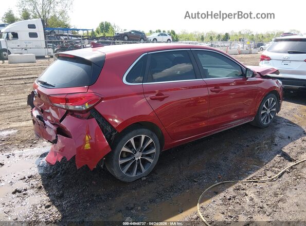 KMHH35LE9JU027007 2018 HYUNDAI ELANTRA GT Red Задня права чверть