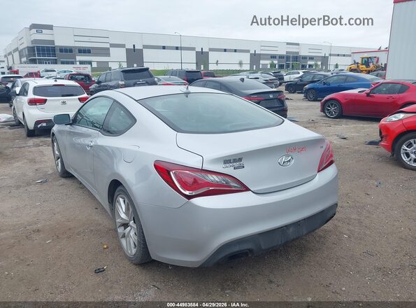 KMHHT6KJ0GU133035 2016 HYUNDAI GENESIS Серебряный Задняя левая четверть