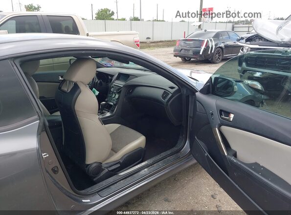 KMHHT6KJ1GU133612 2016 HYUNDAI GENESIS Gray Սալոնի դիմացի տեսք
