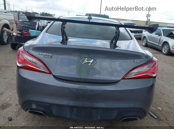 KMHHT6KJ1GU133612 2016 HYUNDAI GENESIS Gray 