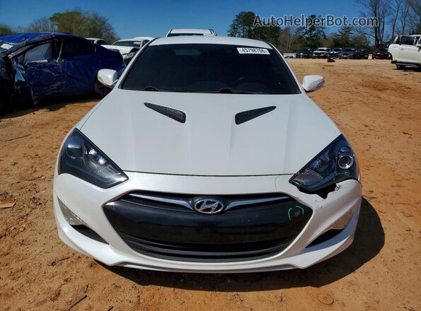 KMHHT6KJ3GU132591 2016 HYUNDAI GENESIS White წინა ხედი