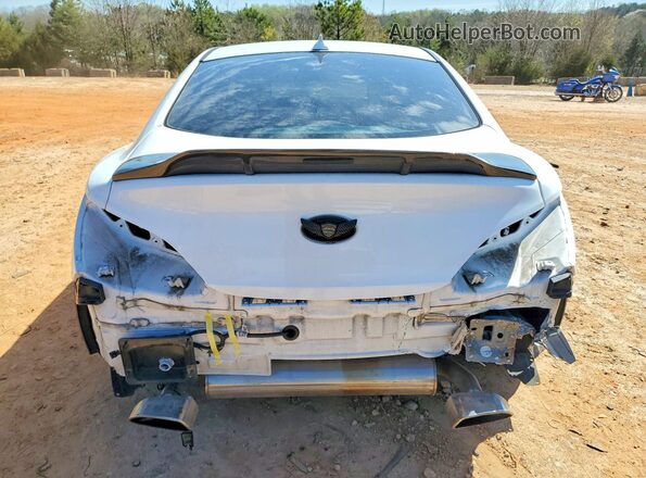 KMHHT6KJ3GU132591 2016 HYUNDAI GENESIS White უკანა ხედი