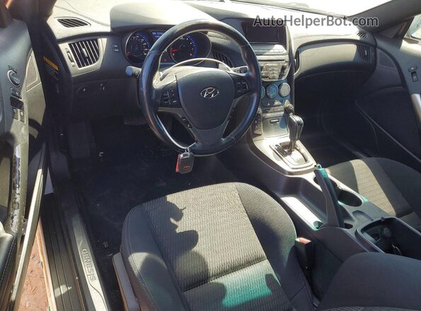 KMHHT6KJ3GU132591 2016 HYUNDAI GENESIS White წინა პანელის ხედი