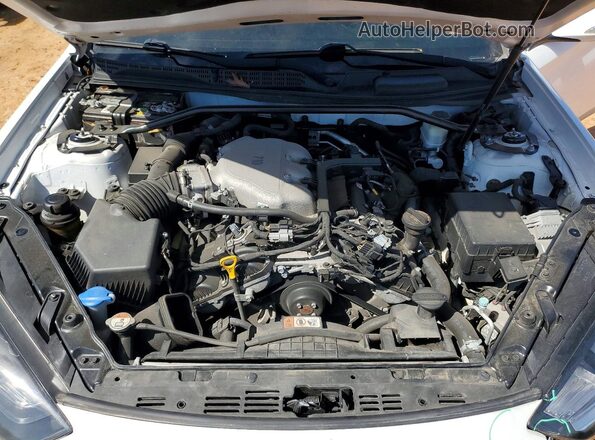 KMHHT6KJ3GU132591 2016 HYUNDAI GENESIS White უკანა სალონის ხედი
