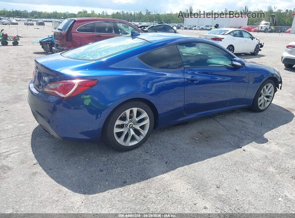 KMHHT6KJ3GU136544 2016 HYUNDAI GENESIS Blue Հետևի աջ