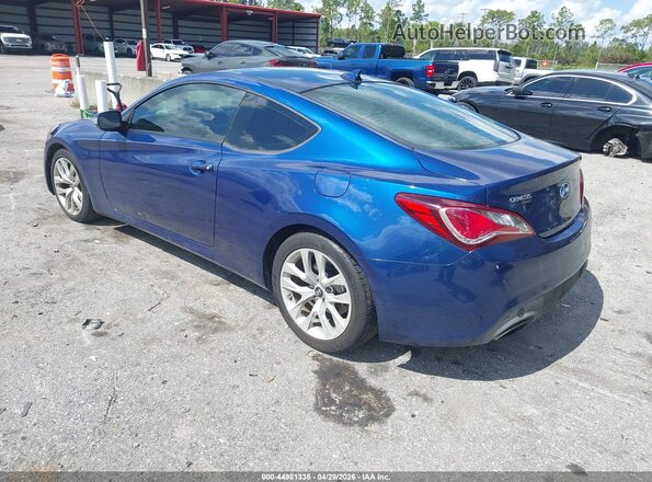 KMHHT6KJ3GU136544 2016 HYUNDAI GENESIS Blue Հետևի ձախ