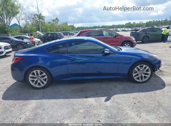 KMHHT6KJ3GU136544 2016 HYUNDAI GENESIS Blue Սարքավորումների վահանակի տեսք