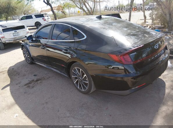 KMHL34J26NA222745 2022 HYUNDAI SONATA Black 