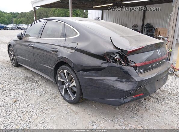 KMHL44J24PA322911 2023 HYUNDAI SONATA Black 