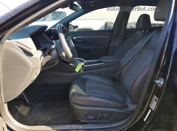 KMHL44J29NA225054 2022 HYUNDAI SONATA Black Vista interior delantera