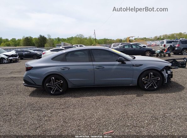 KMHL54JC7SA521899 2025 HYUNDAI SONATA Gray Սալոնի 360 աստիճան տեսք