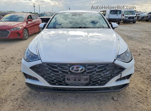 KMHL64JA6MA149017 2021 HYUNDAI SONATA White Вид спереду