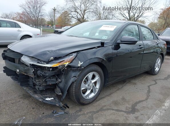KMHLL4AG0MU164740 2021 HYUNDAI ELANTRA Black Передня ліва чверть