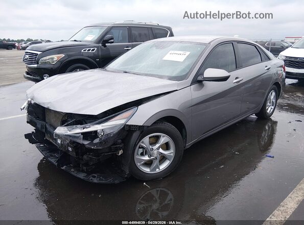 KMHLL4AG3MU196386 2021 HYUNDAI ELANTRA Серебряный Передняя левая четверть