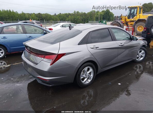 KMHLL4AG3MU196386 2021 HYUNDAI ELANTRA Серебряный Задняя правая четверть