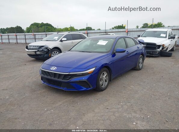 KMHLL4DG1RU789683 2024 HYUNDAI ELANTRA Blue Передня ліва чверть